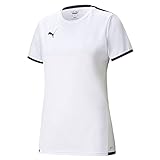 PUMA Mujer Shirt, White Black, M