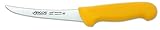 Arcos Serie 2900, Cuchillo Deshuesador Curvo Semiflexible, Hoja de Acero Inoxidable Nitrum de 140 mm, Mango inyectado en Polipropileno Color Amarillo