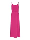 Only Onlnova Life Strap Maxi Dress Solid Ptm Vestido Largo, Multicolor (Very Berry), 42 para Mujer