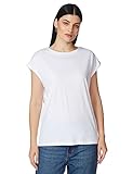 Urban Classics Ladies Extended Shoulder Tee, Camiseta Mujer, Blanco (White), XL