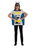 Rubie's Conjunto de Camiseta Oficial de Batman para Mujer, Disfraz para Adulto, Talla L