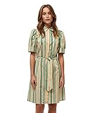 inus April Shirtdress, Vestido camisero para Mujer, Multicolor (9382 Ivy green stripes), 46
