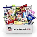 JapanBox Premium Dagashi: Caja Sorpresa de Dulces Japoneses Importados – Variedad Auténtica de Snacks, Ramen, Chocolates y Bebidas – Galletas Shinchan, Caramelos Exóticos, Delicias Japonesas y más.