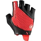 CASTELLI Rosso Corsa Pro V Glove, Men's, Red, L